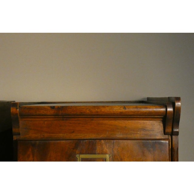 Walnut Filing Cabinet, Italy, 1900s For Sale - Image 4 of 18