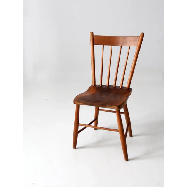 Antique Primitive Farmhouse Chair For Sale - Image 12 of 12