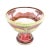 Hand-Painted Biedermeier Bowl on Stand from Ergermann, Germany, 19th Century For Sale - Image 5 of 11