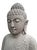 Vintage Asian Stone Carved Standing Garden Buddha Statue For Sale - Image 4 of 7