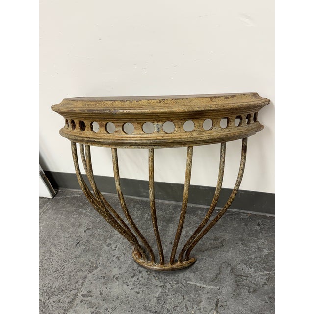 Design Plus Gallery presents the Hayrack Demilune Console Table from Restoration Hardware. Inspired by the voluptuous form...