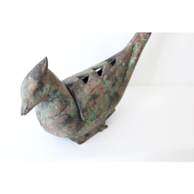 MidCentury Japanese Koro Bird Incense Burner Chairish