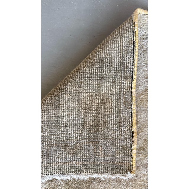 Large Vintage Afghan Handwoven Wool Rug attributed to Ziegler & Co., 1940s For Sale - Image 10 of 17