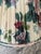 Vintage Botanical Pleated Lampshades- A Pair For Sale - Image 15 of 17