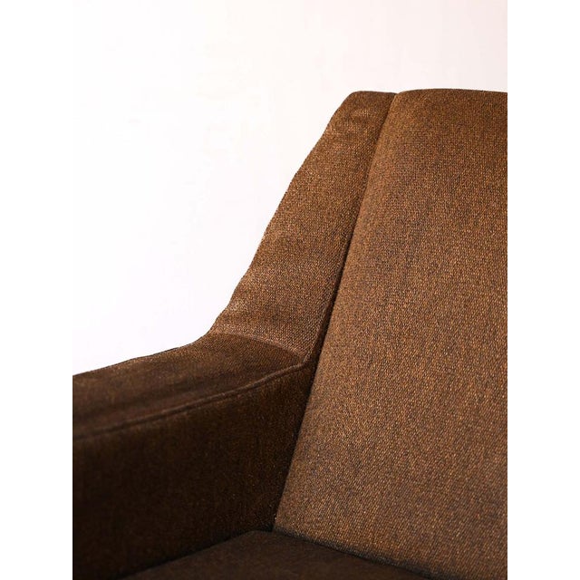 Vintage Scandinavian Armchair with Original Fabric, 1960s For Sale - Image 6 of 13