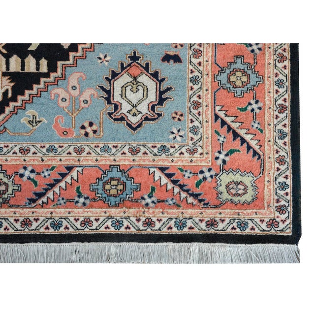 Vintage Persian Heriz Rug For Sale - Image 9 of 12