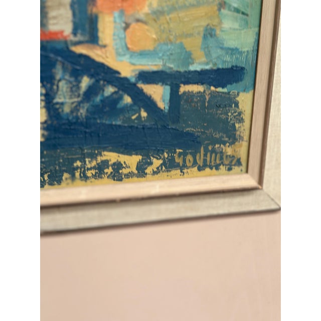 1960s Ragnar Godin, Jämtland, 1965, Oil Painting on Panel, Framed For Sale - Image 5 of 18