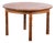 Brutalist Oak Dining Table with Two Extension Leaves, Denmark, 1960s For Sale