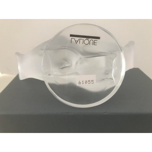 LaLique Society of America 1993 Crystal Love Birds New in Box For Sale - Image 10 of 13