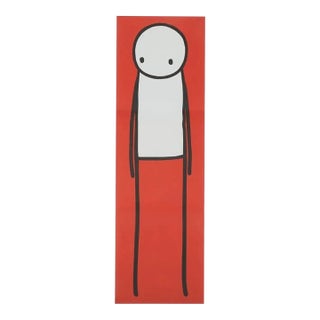 Stik, Big Issue Poster Print (Red), 2013 For Sale