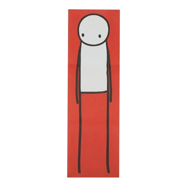 Stik, Big Issue Poster Print (Red), 2013 For Sale