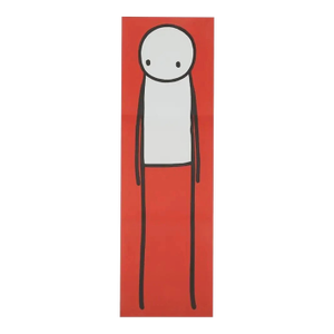 Stik, Big Issue Poster Print (Red), 2013