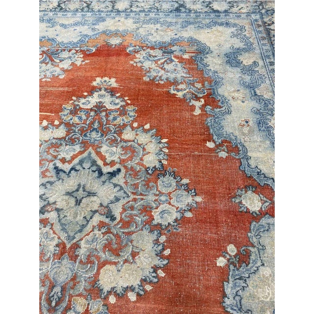 1960s Old Persian Mahal Area Rug 9x13 For Sale - Image 12 of 12