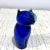 Glass Vintage Cobalt Blue Glass Owl For Sale - Image 7 of 8