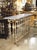 Antique Belgian Painted Iron Balcony Console Table With Marble Top, Circa 1900 For Sale - Image 15 of 17