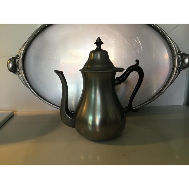 Metal Royal Holland Vintage Tea and Coffee Set - Set of 5 For Sale - Image 7 of 10