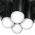 Mid-Century Modern NOIR Massimo Chandelier For Sale - Image 3 of 5