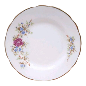 1950s K Japanese Saucer Desert Cake Plate China Handpainted Traditional Elegant