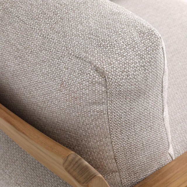 2020s Cruz Outdoor Teak Arm Chair For Sale - Image 5 of 7