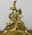 Vintage Rococo Mantel Clock in Brass For Sale - Image 5 of 14