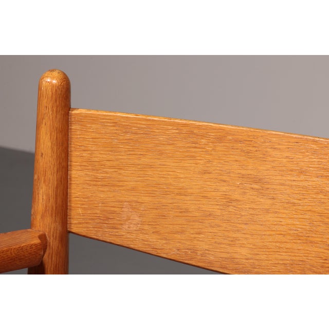 Dining Chairs in Oak with New Papercord by Hans J. Wegner for Carl Hansen, 1960, Set of 6 For Sale - Image 3 of 13