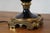 Antique French Empire Converted Cobalt Blue Glass Brass Urn Oil Lamp For Sale - Image 10 of 12