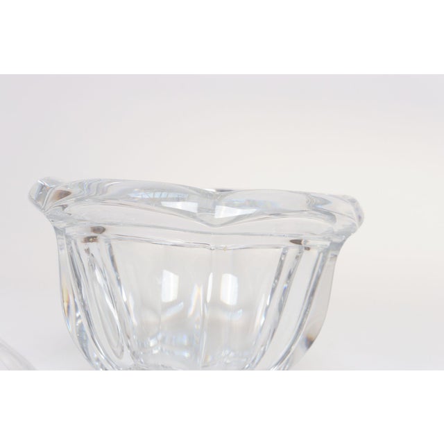 Vintage Baccarat Harcourt Missouri Crystal Lidded Sugar Bowl For Sale - Image 9 of 13