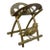 Antique 19th Century Solid Gilt Bronze Bird Pen/ Pipe Holder Stand Statue 1800's For Sale