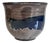 Cobalt Blue Glazed Studio Ceramic Planter from Serocka, Germany, 1970s For Sale
