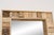 Ecru Vintage Tribal Carved Wall Mirror For Sale - Image 8 of 10