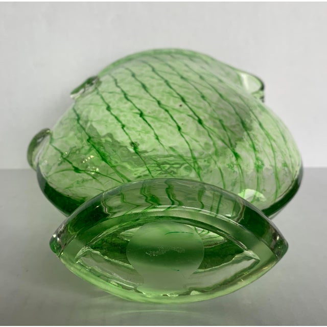 Vintage Murano Clear Art Glass Fish Shaped Vase Chairish