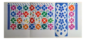 Henri Matisse, Decoration Fruits, Large Color Lithograph, 1953