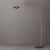 Nova Rancho Mirage Float Arc Lamp - Weathered Brass, Fleur Matte Black/Gold Shade, Mid Century Floor Lamp, Dimmable For Sale - Image 4 of 5