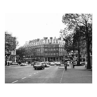 1971 Hotel Du Louvre Paris Street Photograph by Don Ware For Sale
