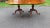 Traditional 1940s Highly Figured Mahogany Dining Table Made by Joseph Gerte of Boston For Sale - Image 3 of 11
