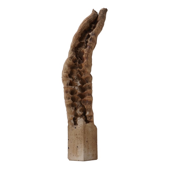 Pedestal Sculpture by Rolf Simon Weidner, 1980s For Sale