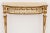 Late 20th Century Late 20th Century Italian Neoclassical Style Painted Console Table` For Sale - Image 5 of 6