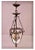 Mid 20th Century Louis XVI-Style Glass Bell/Cloche Lantern, 2 Lanterns Available For Sale - Image 5 of 5