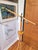 Brown Mid-Century Bamboo Tripod Floor Lamp For Sale - Image 8 of 11