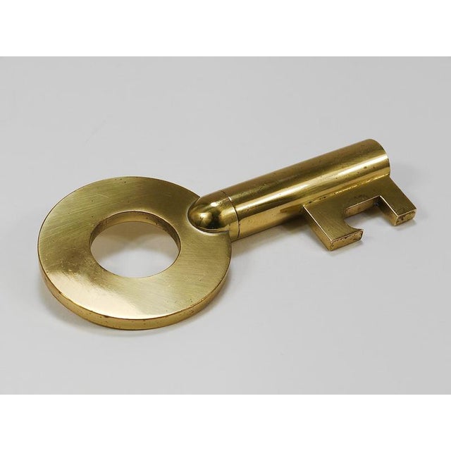 Large Modern Brass Cork Screw by Carl Auböck, 1950s For Sale - Image 10 of 18