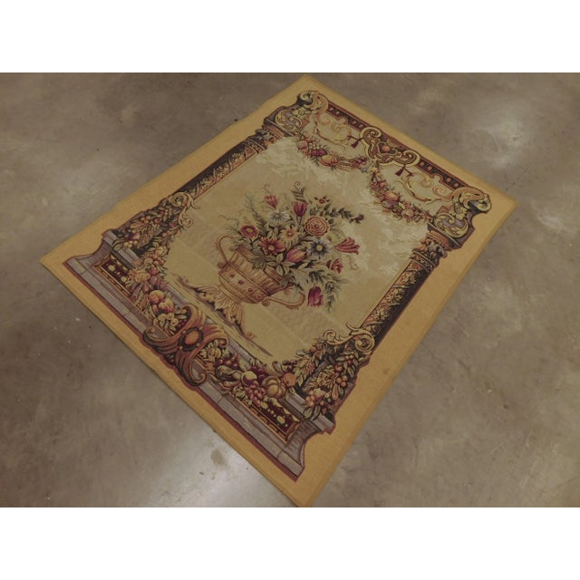French 1980s French Wall Hanging Tapestry For Sale - Image 3 of 11