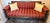 Wood Antique Late Regency William IV Mahogany Settee in Clarence House Wool Stripe For Sale - Image 7 of 13