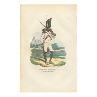 After Horace Vernet, Imperial Guard of Napoleon 3rd Dutch Regiment, 1843, Paper For Sale