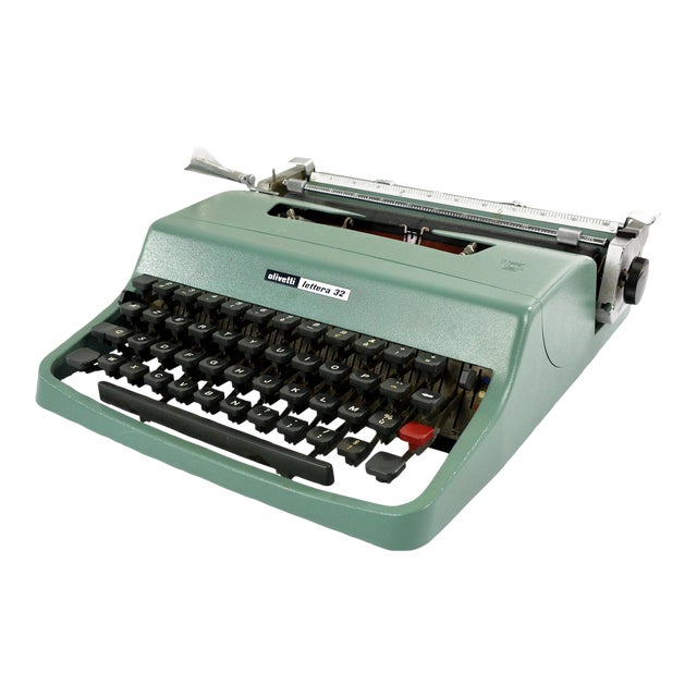 1960s Suitcase Typewriter, Olivetti Lettera 32, Spain