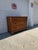 Antique Victorian Eastlake Oak Three-Drawer Chest With Incised Detail and Brass Hardware For Sale - Image 11 of 12