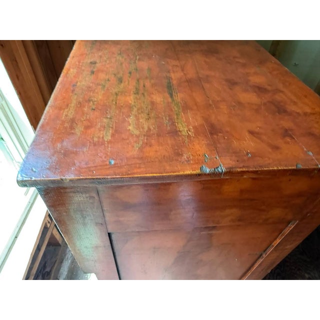 Antique Federal Style Burled Wood Tiger Maple Chest of Drawers For Sale - Image 10 of 18
