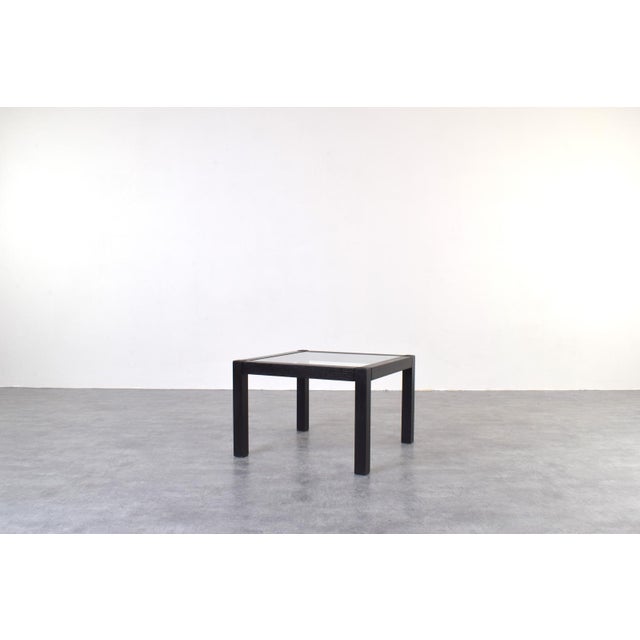 Black Mid-Century Danish Lounge Chairs and Coffee Table, 1970s, Set of 3 For Sale - Image 8 of 17