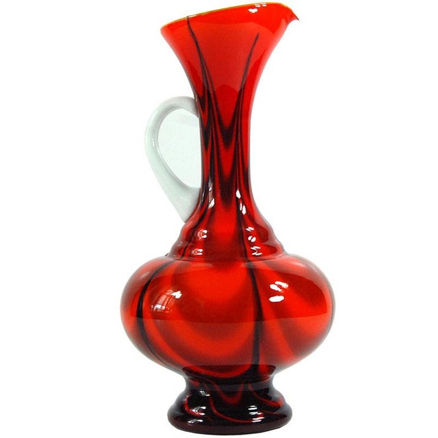 Vintage Opaline Vase by Carlo Moretti, Florence, Italy, 1970s For Sale - Image 9 of 9