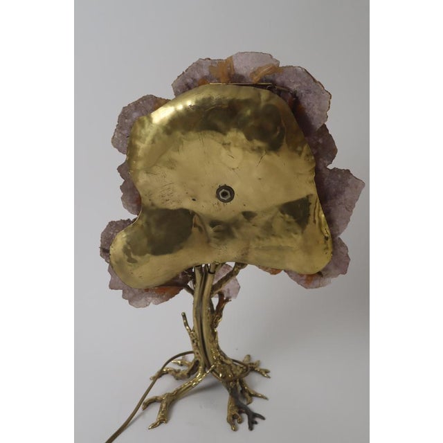 Sculptural Tree Lamp attributed to Richard Faure for Maison Honore Paris, 1970s For Sale - Image 12 of 14