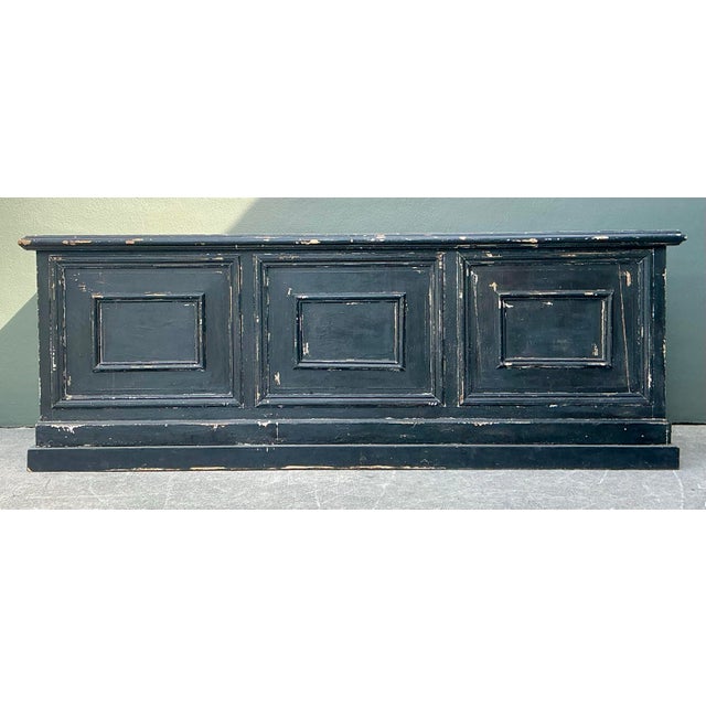 Vintage Distressed Store Counter For Sale - Image 10 of 12